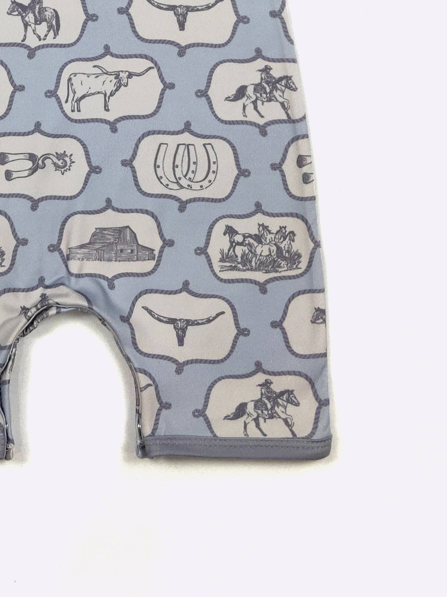 Cowpoke Boy Romper