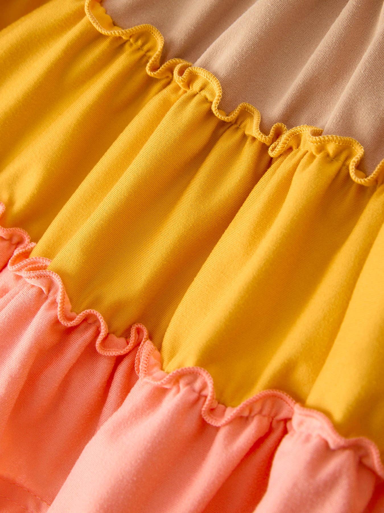 Fall Bohemian Style Toddler Girl Dress with Ruffles