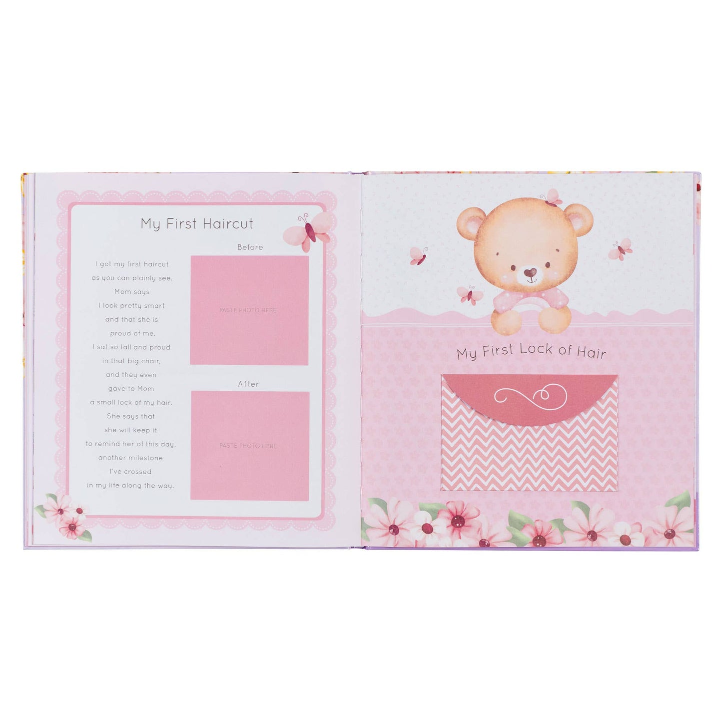 Baby Memory Book for Girls