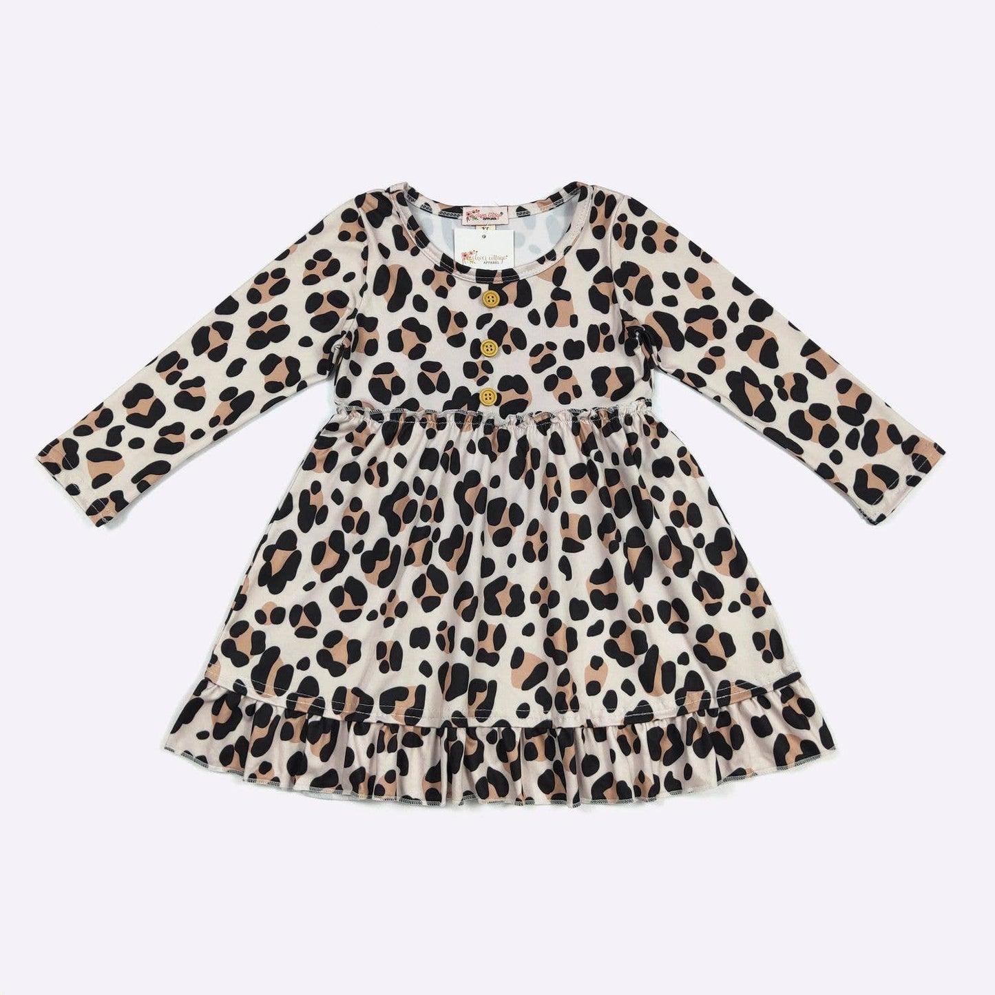 Leopard Girls Dress