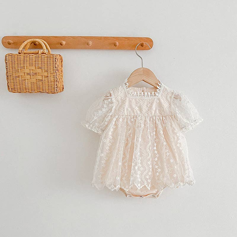 Baby Girl Lace Romper