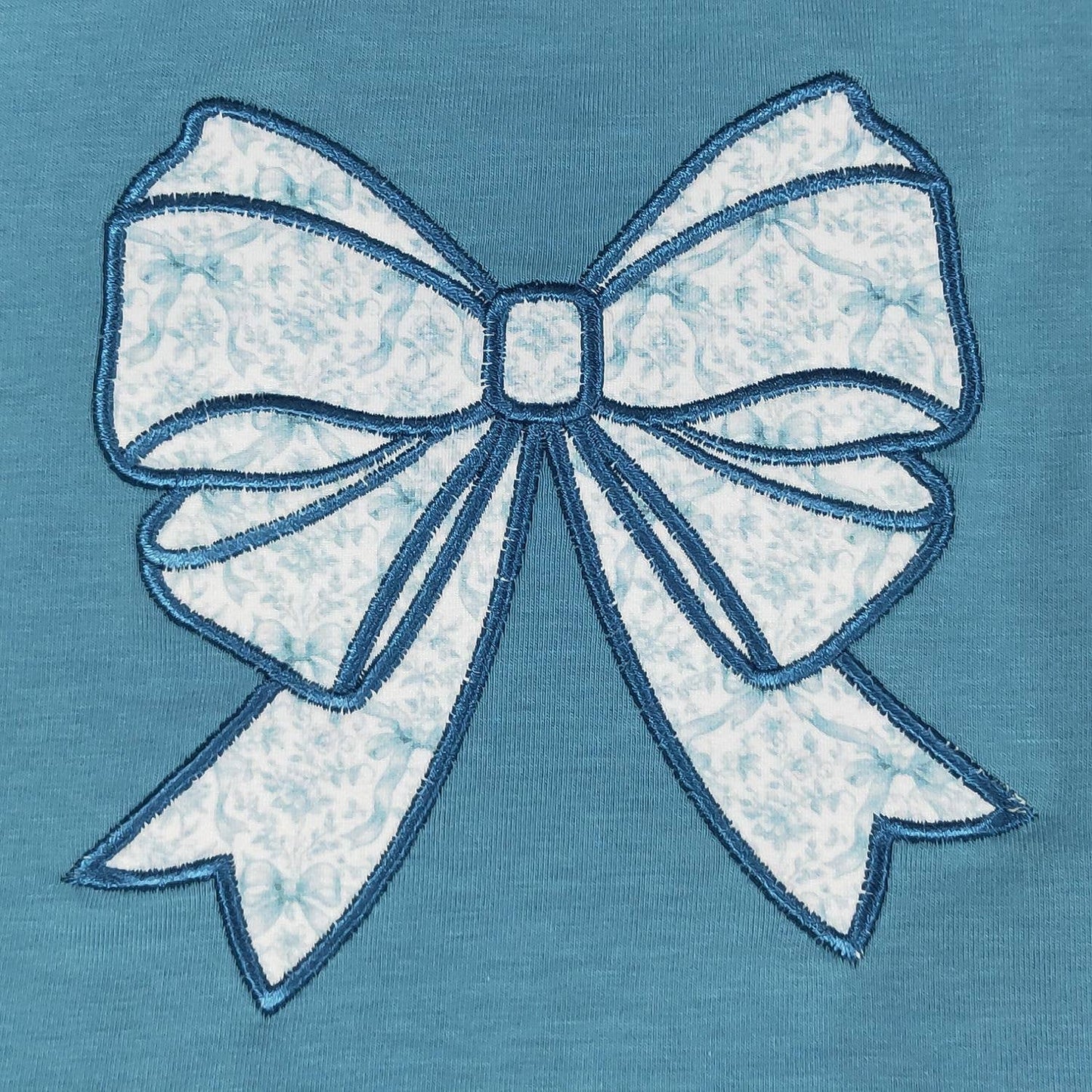 Bow Belle Baby Romper - Embroidery