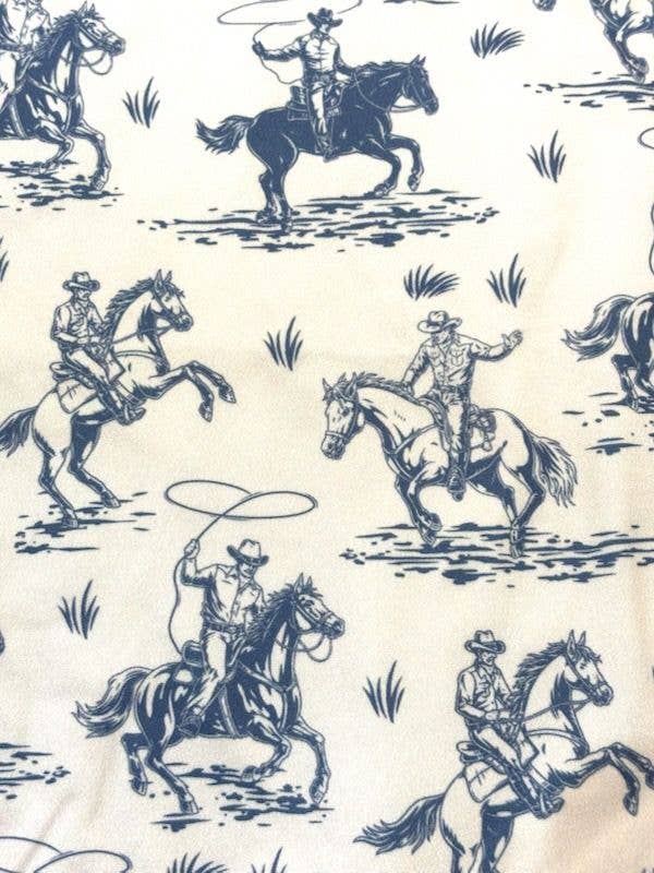 Indigo Lassoing Boy Romper