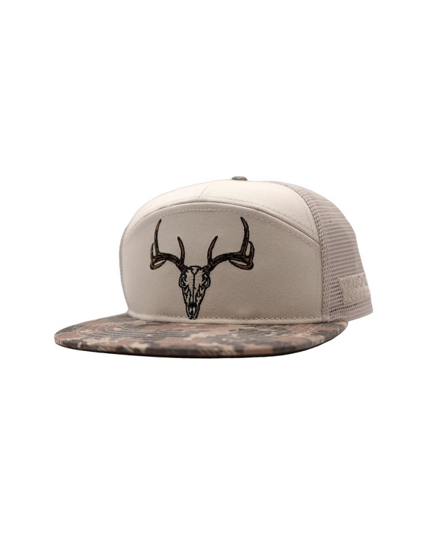 WILDGAME 7 Panel Camo Bill Mount Hat (RH-W-41)