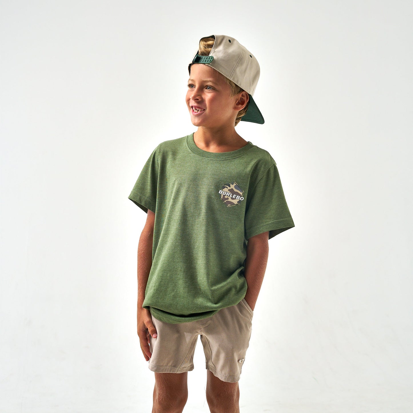 RAD DUDE DEER CAMO - SS - HEATHER OLIVE