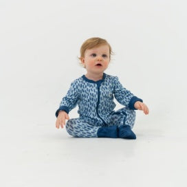 Burlebo Zip Up Blue Bonnet