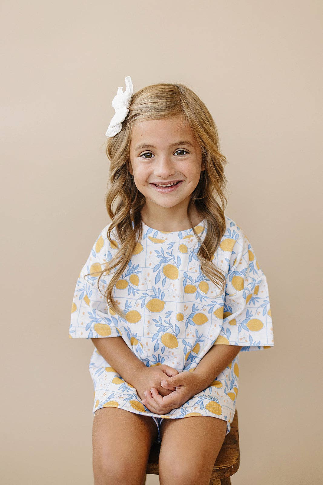 Baby & Kids' Cotton Shorts Set | Lemons