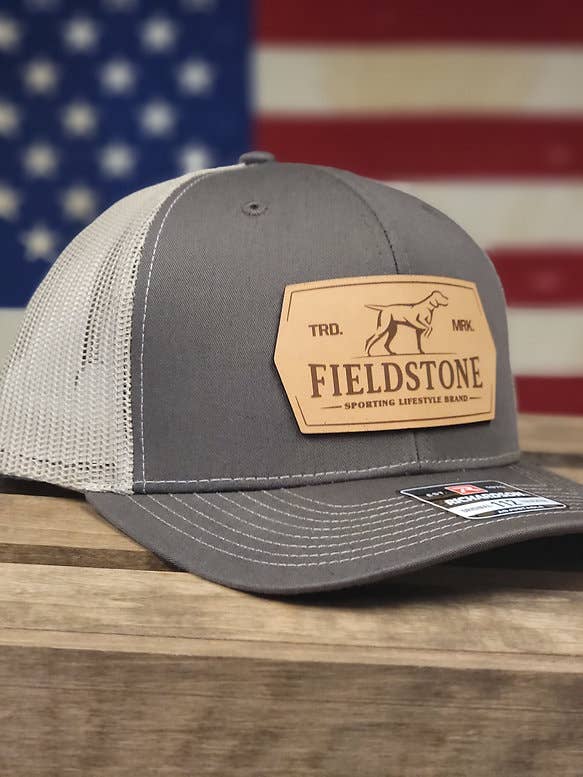 Leather Dog Patch Hat (093)