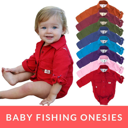 The Original Infant Fishing Shirt - Baby Fishing Onesies
