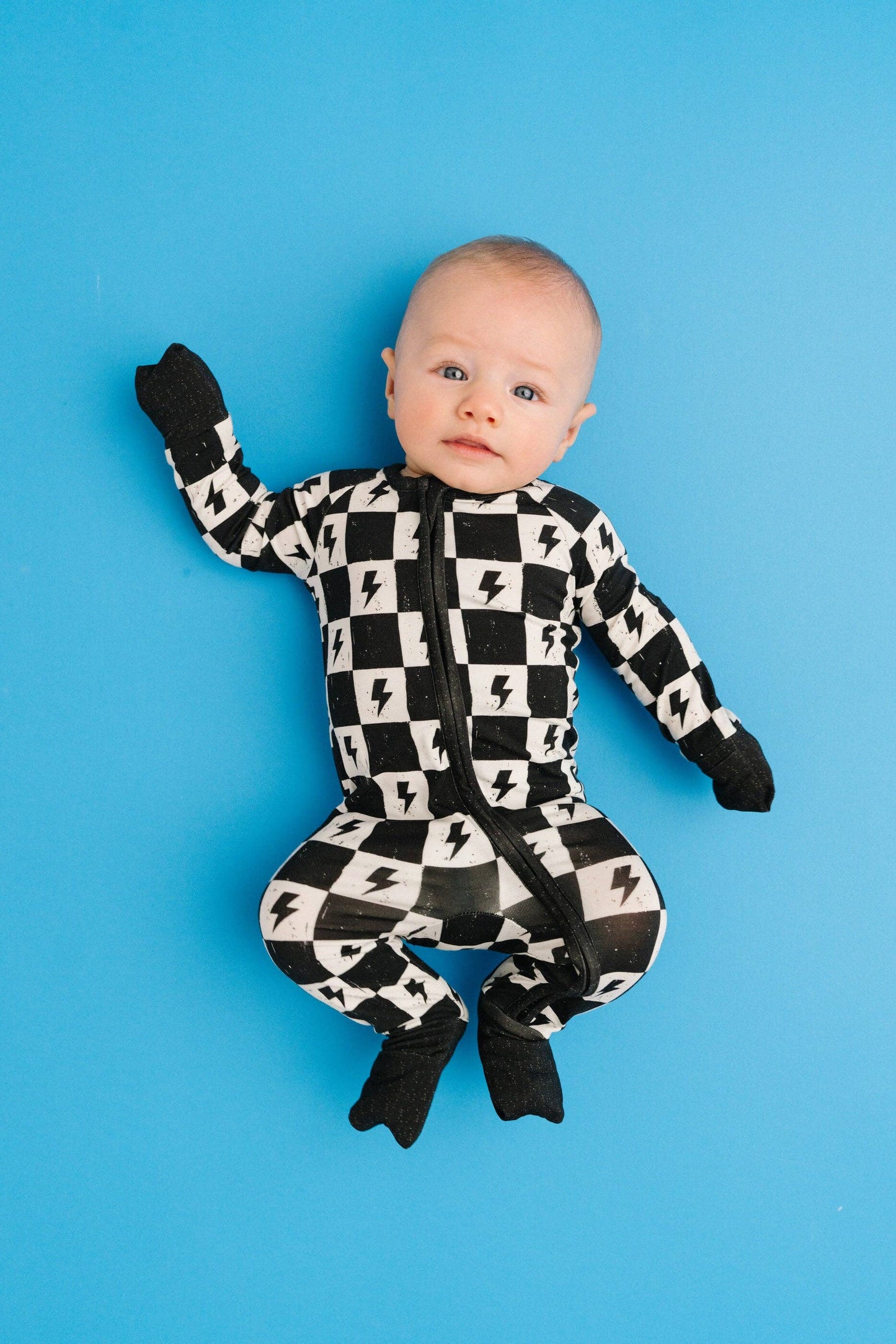 Electric Checkered Bamboo Sleeper