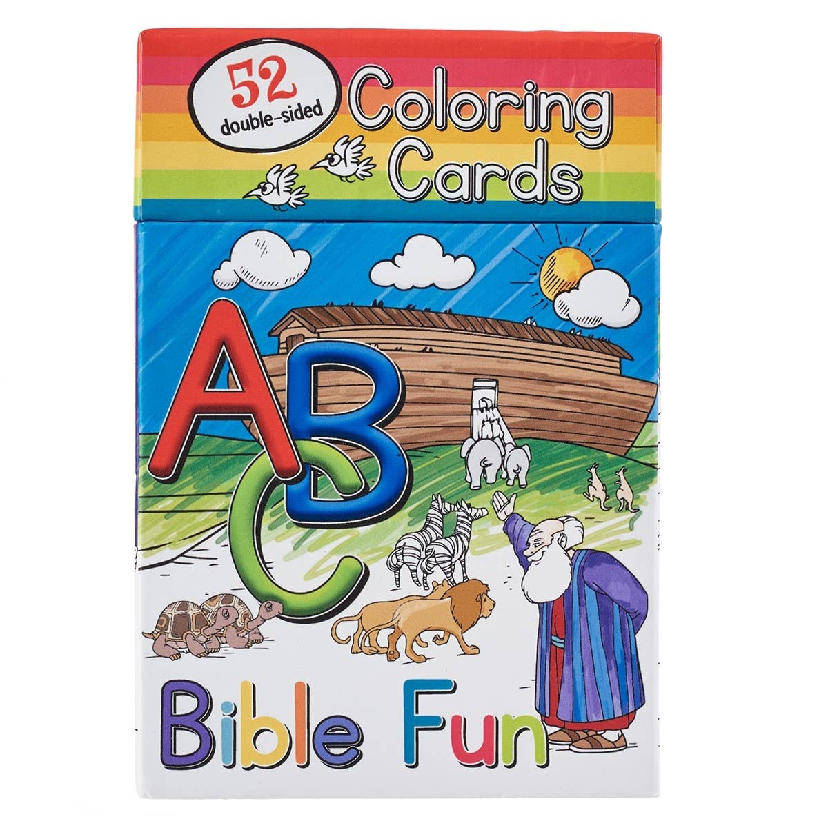 Coloring Cards Boxed 52 ABC Bible Fun for Kids