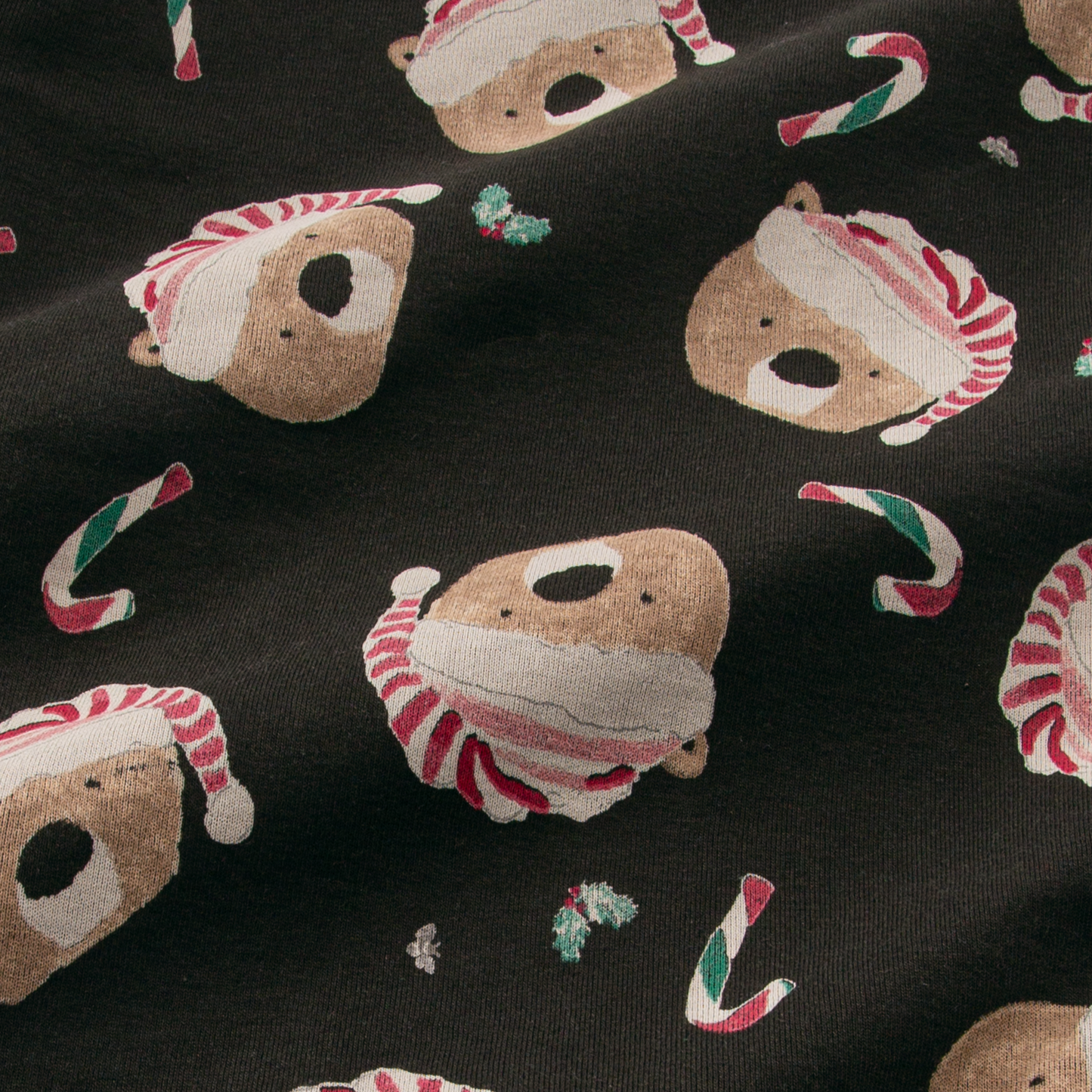 Candy Cane Bears Matching Family Pajamas