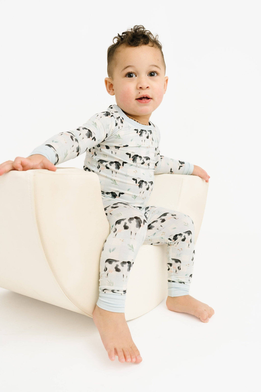 Dairy Cow Bamboo Set