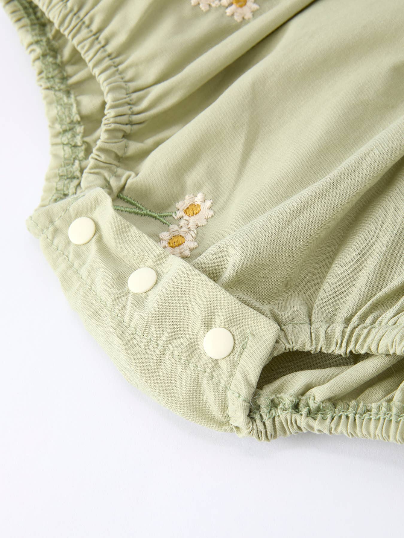 Girls Floral  Romper with Long Sleeves