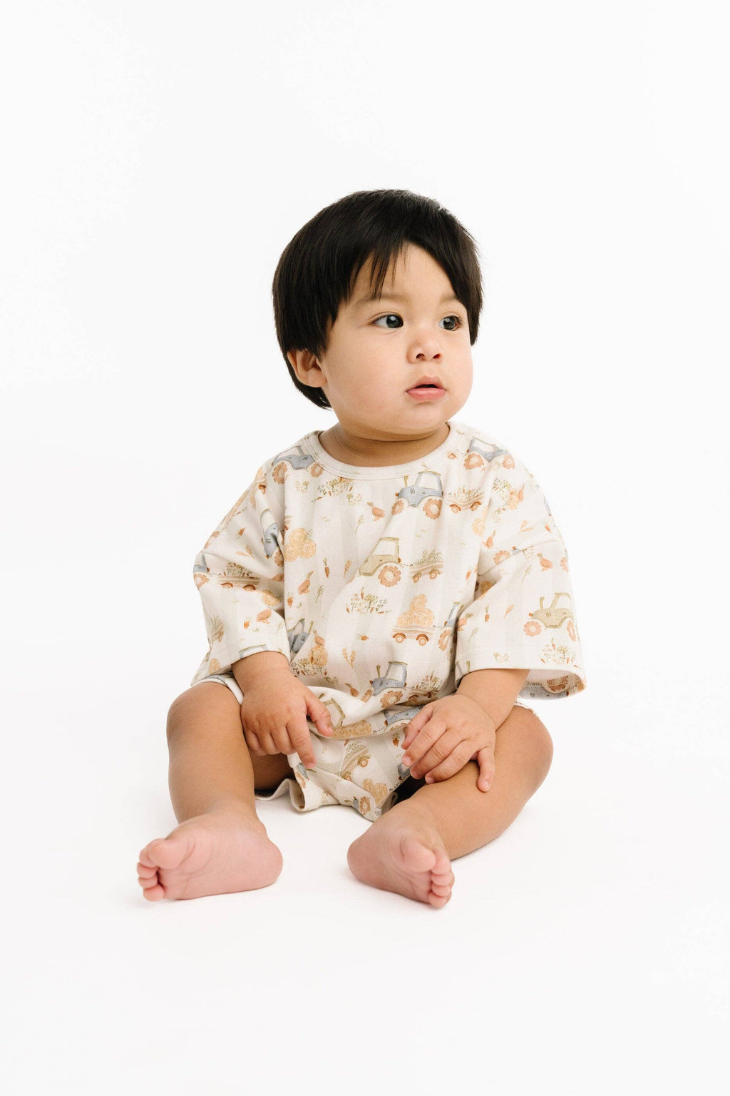 Tractor Trails Slouchy Set