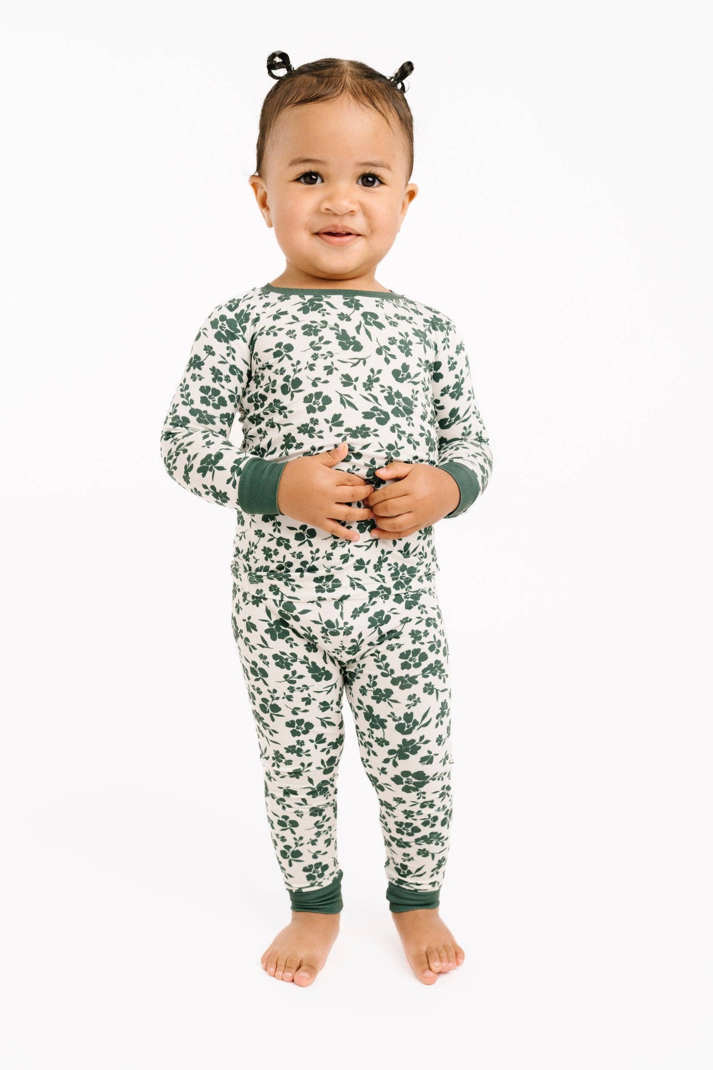 Earthy Floral Bamboo Set