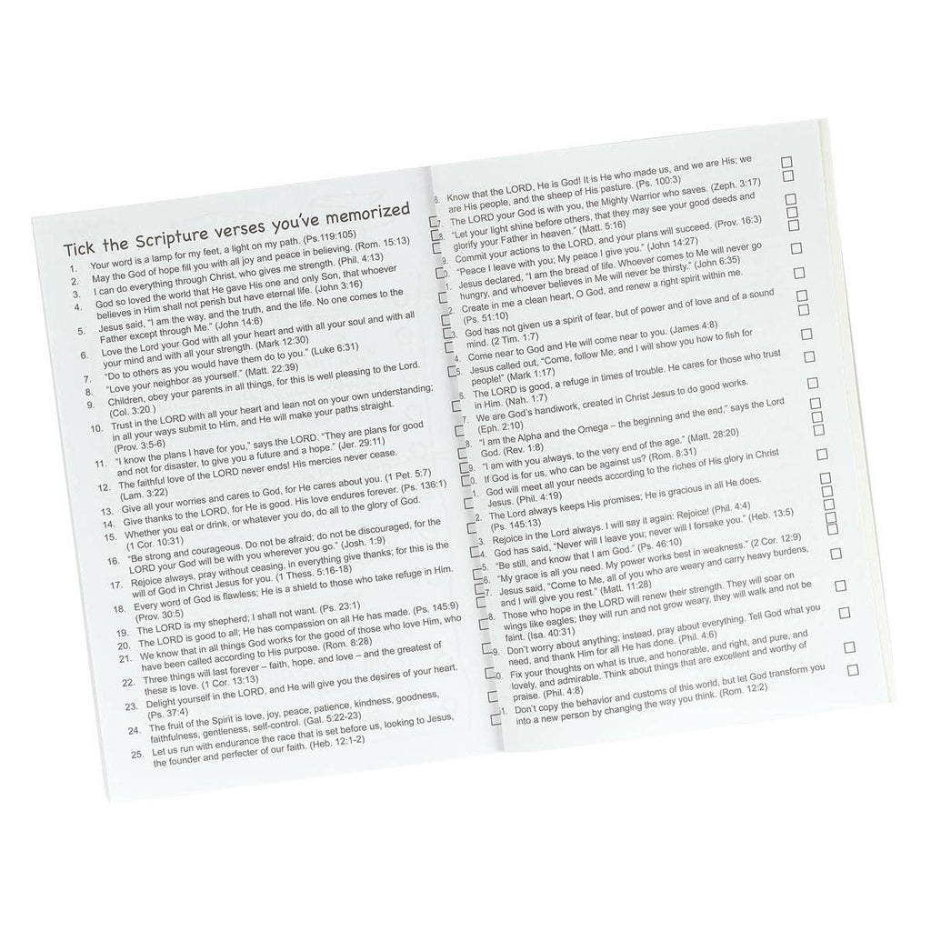 Kid Book 77 Memory Verses Every Softcover