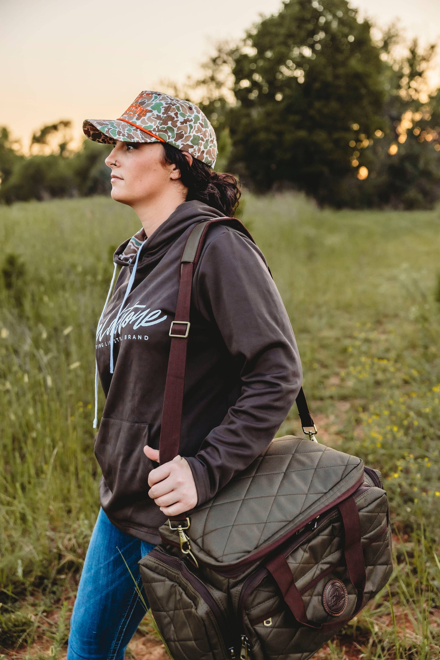 Script Logo Mid-weight Hoodie (513)