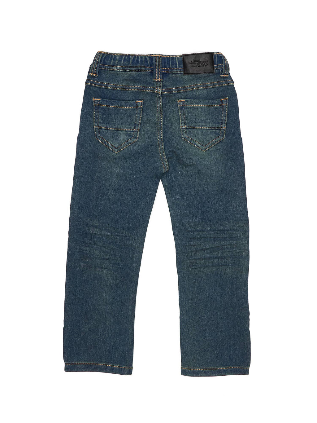 *Cairo Boys City Skinny Fit Knit Denim