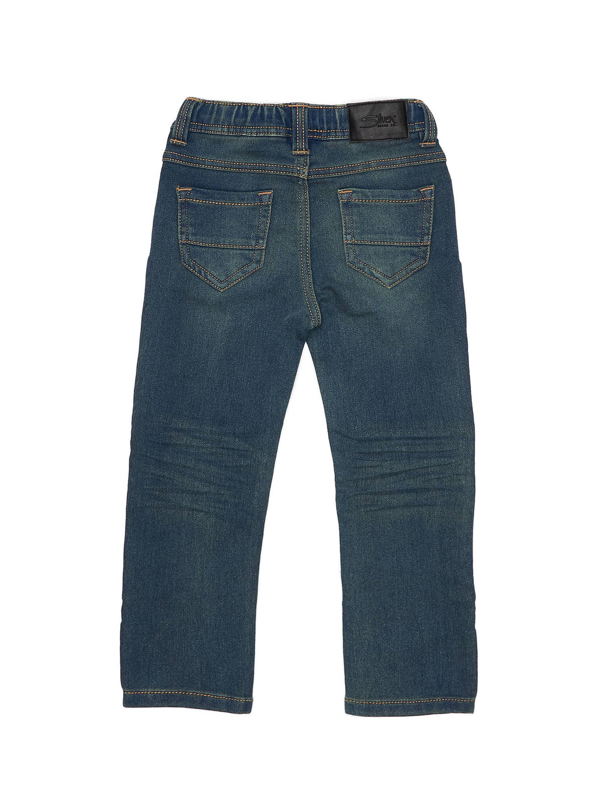 *Cairo Boys City Skinny Fit Knit Denim