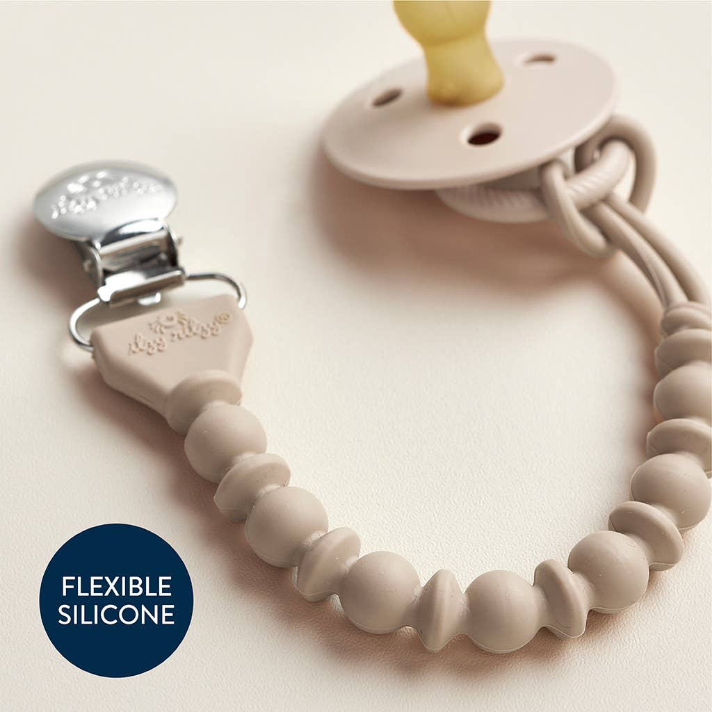 Sweetie Strap™ Silicone One-Piece Pacifier Clips