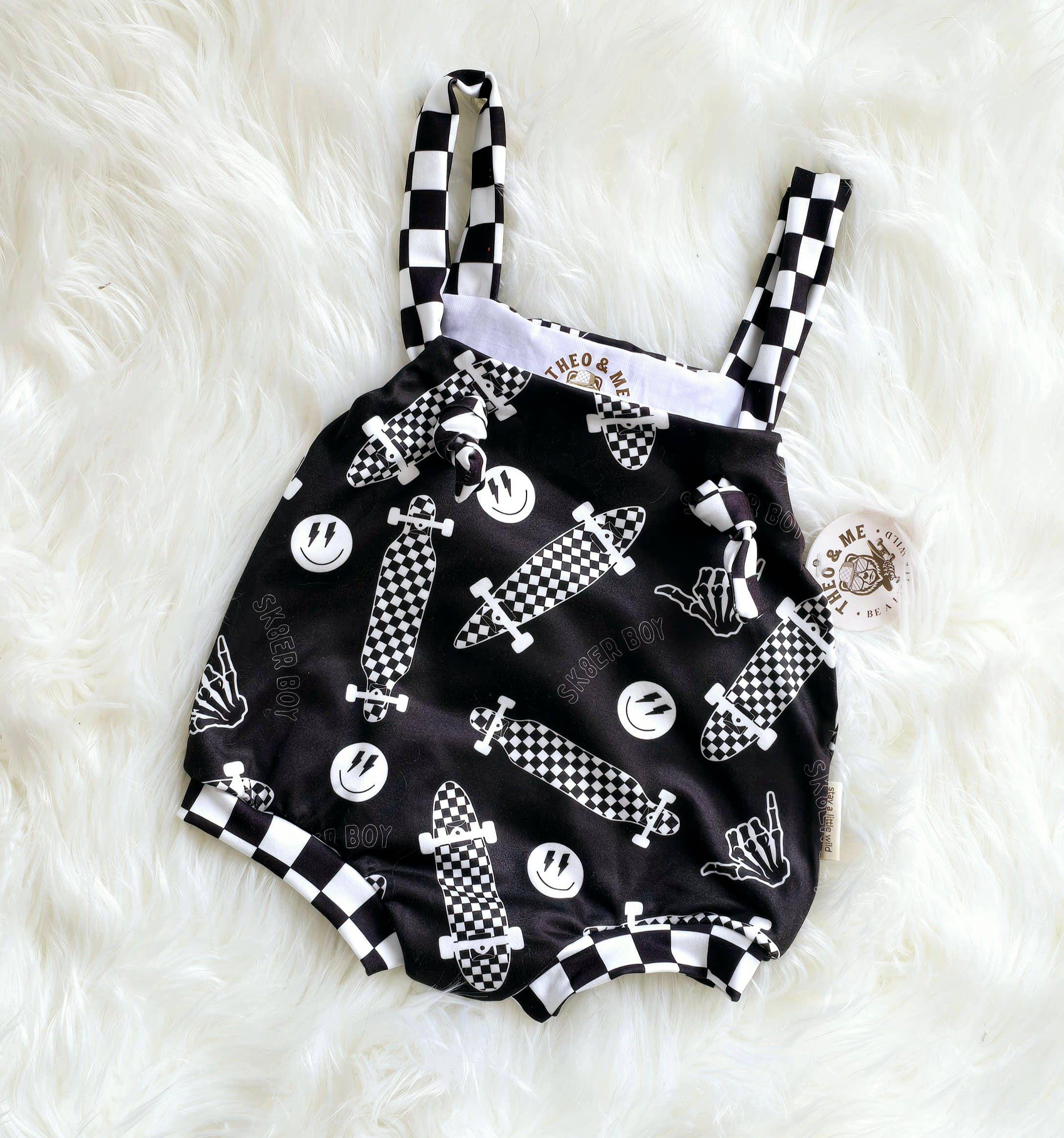 Skate Board Knot Romper