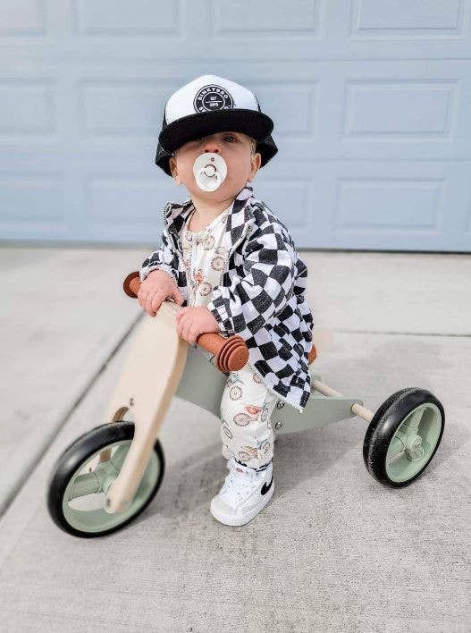 Baby Boy Dirt Bike Motocross Sleeper/Pajamas