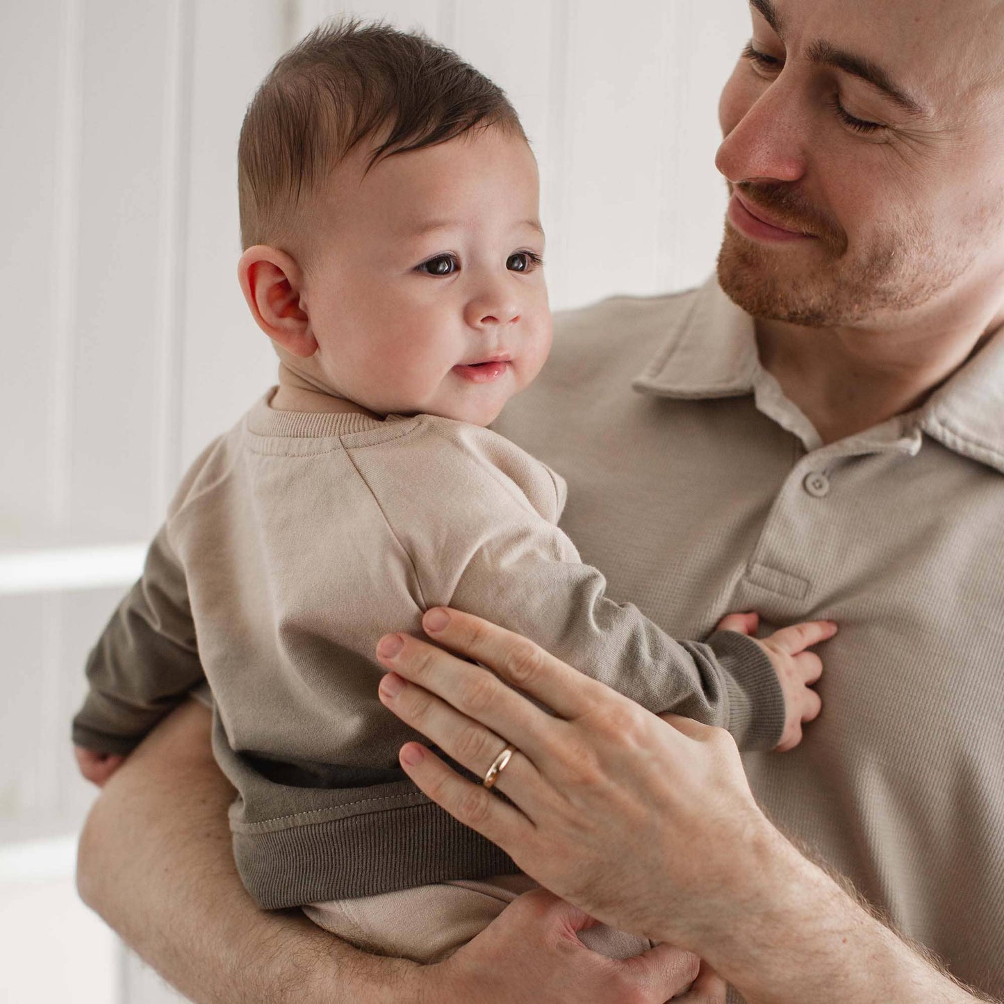 Dip Dye Infant Sweatshirt Set