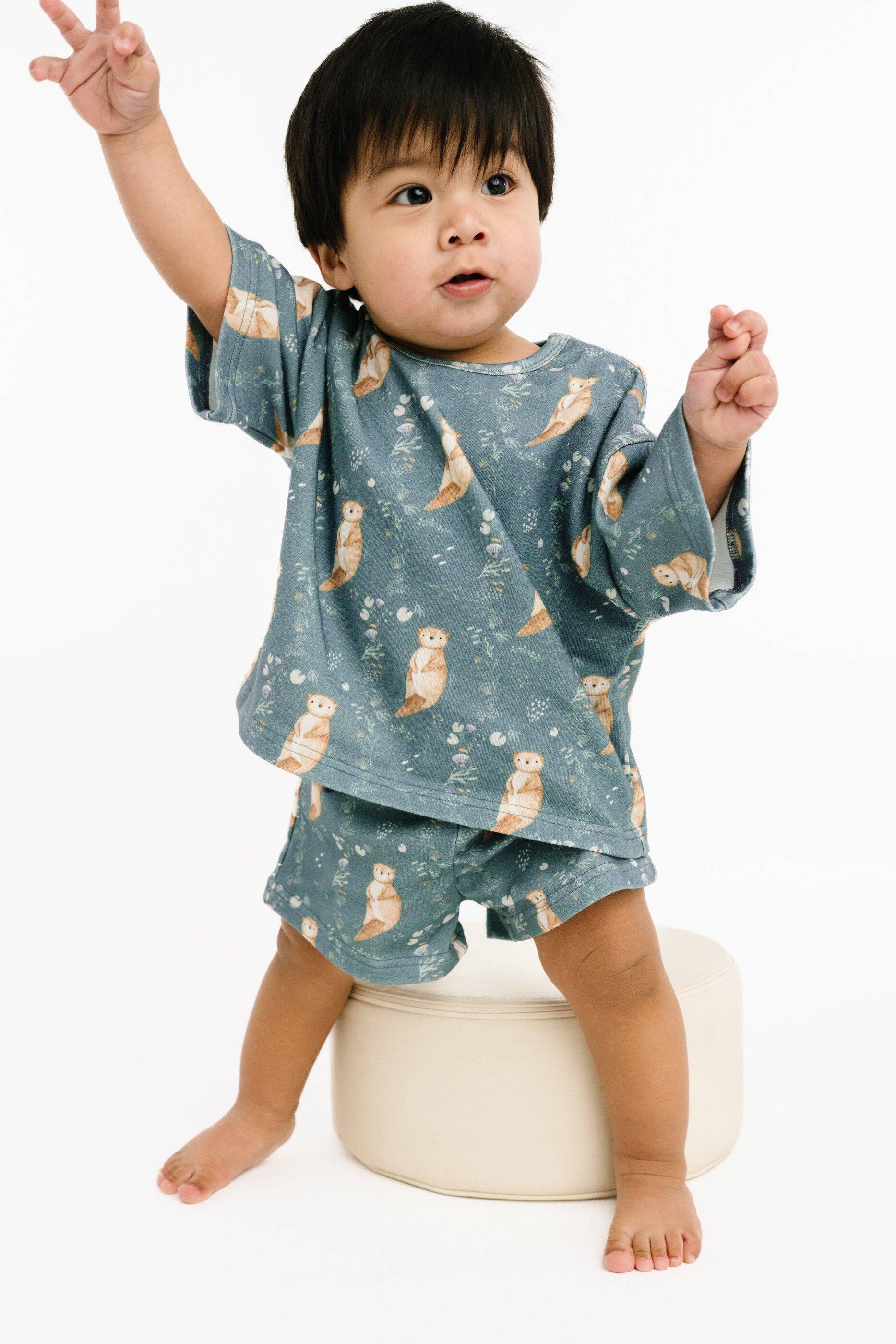 Otter Pals Slouchy Set