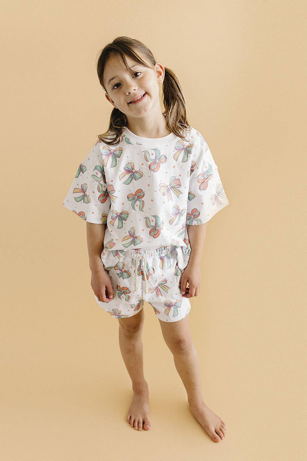 Shorts Set | Happy Bows