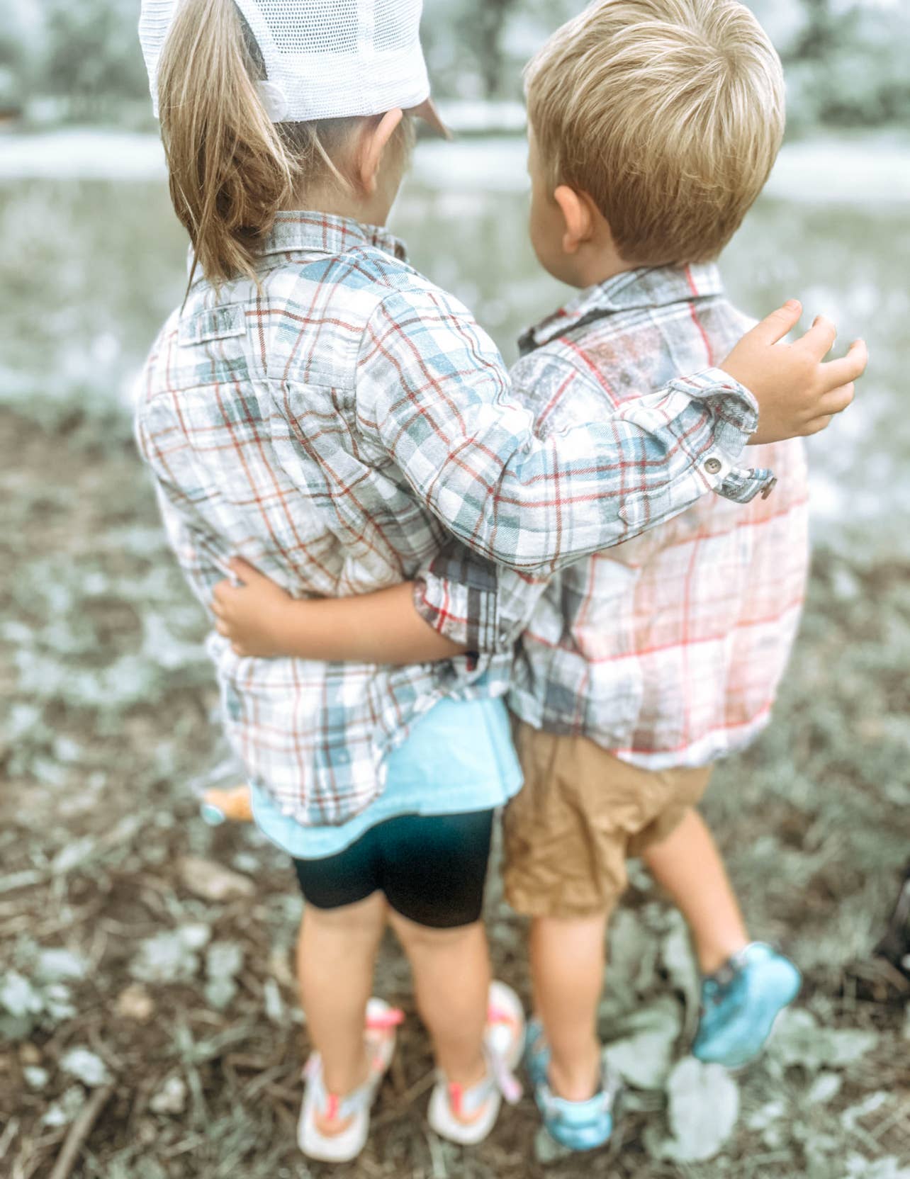 Toddler bleached flannels