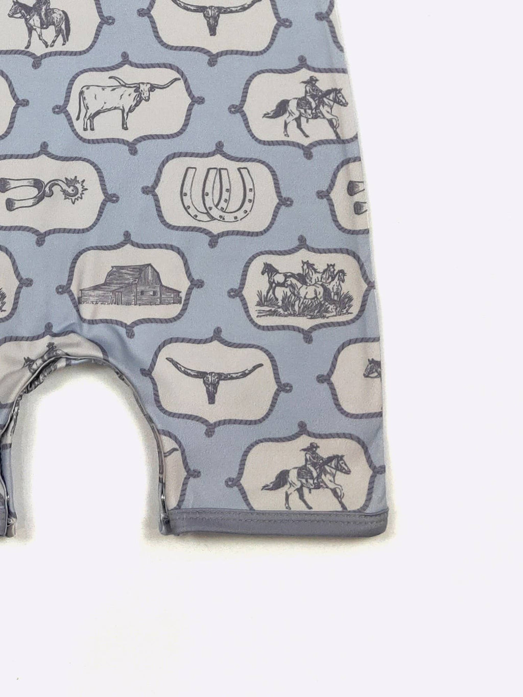 Cowpoke Boy Romper
