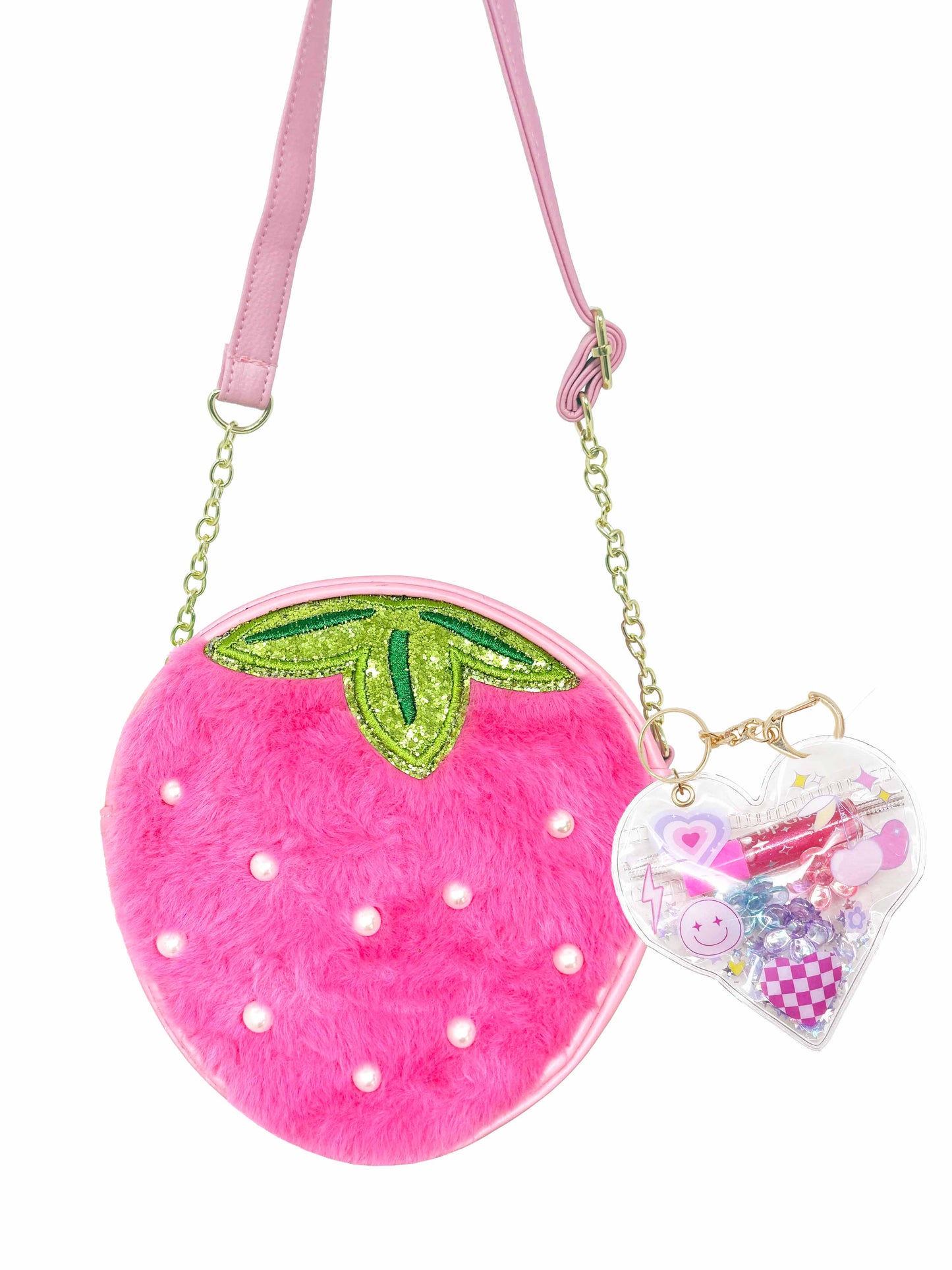 Sweetheart Crossbody, Strawberry
