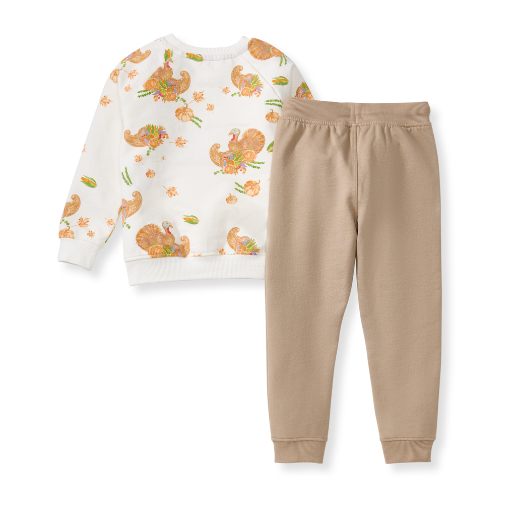 Happy Harvest Toddler Sweatshirt Set