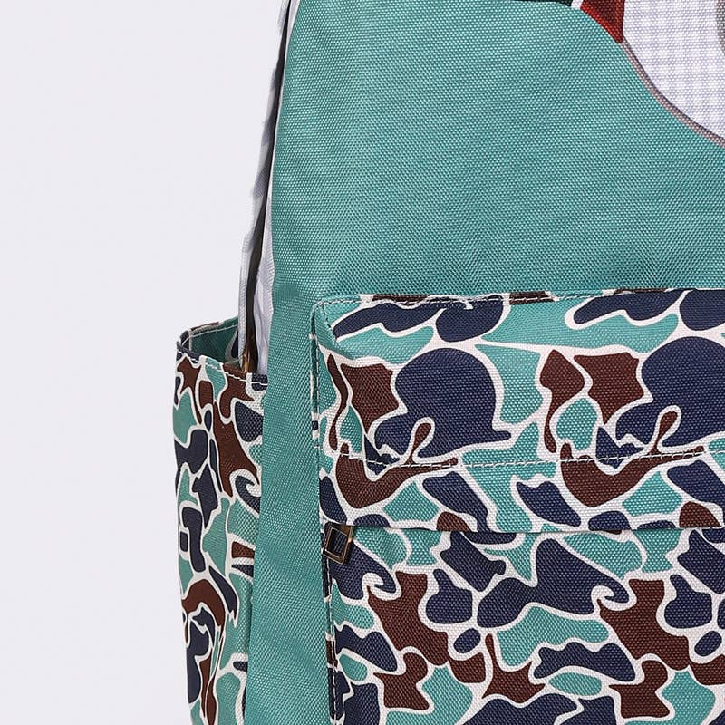 Boys Cmaouflage Duck Hunting Canvas Backpack