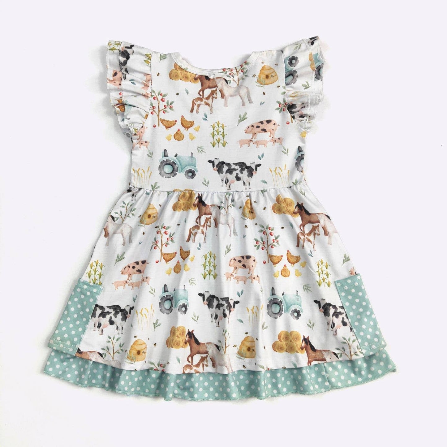 Hobby Farm Fall Girls Dress