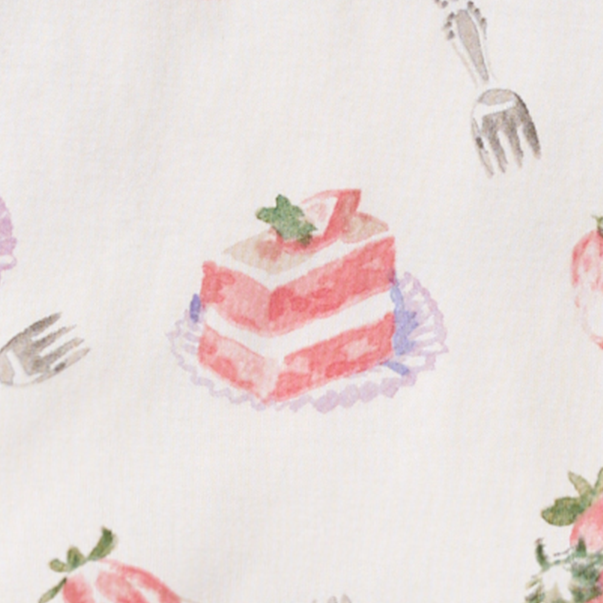 Strawberry Cakes Organic Cotton Sleep & Play
