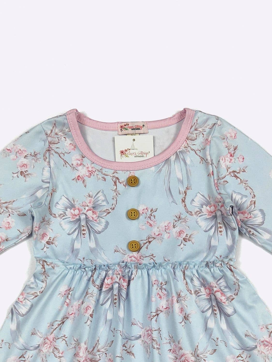 Blue Rose Girls Dress