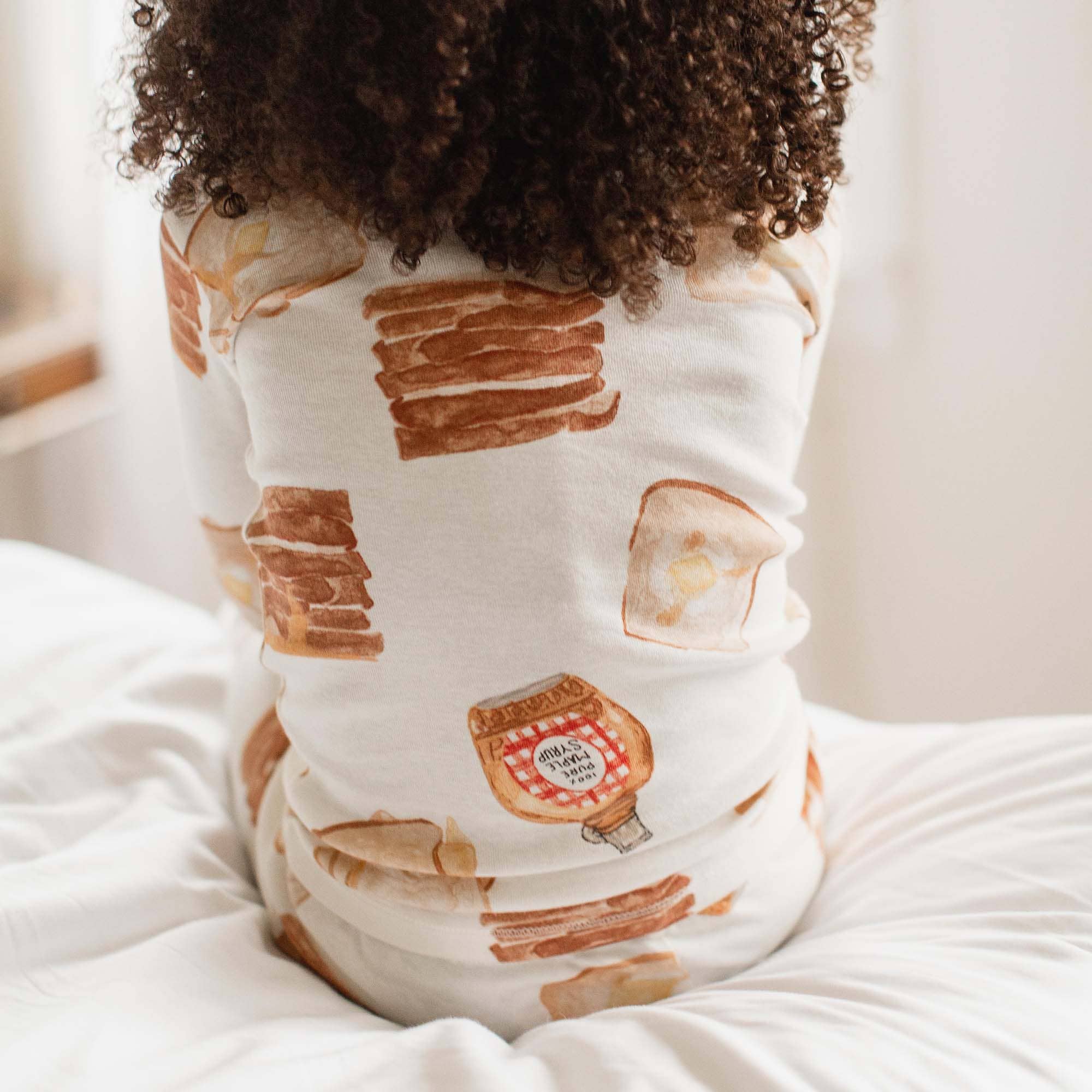 French Toast Toddler PJ Set