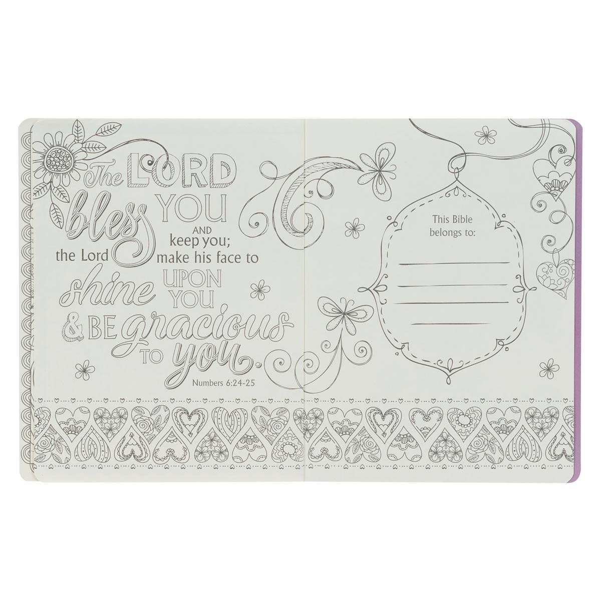 ESV My Creative Bible for Girls Softcover, Pink Floral