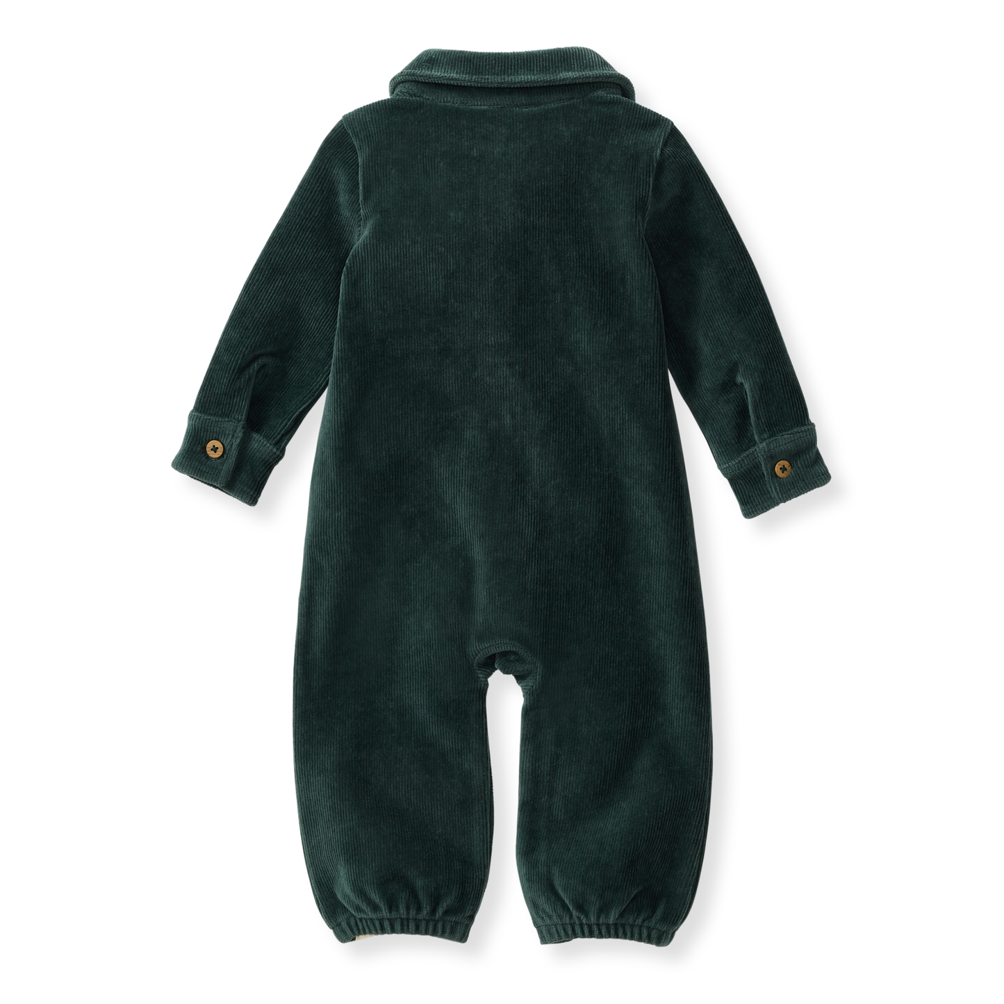 Knit Corduroy Baby Boy Jumpsuit