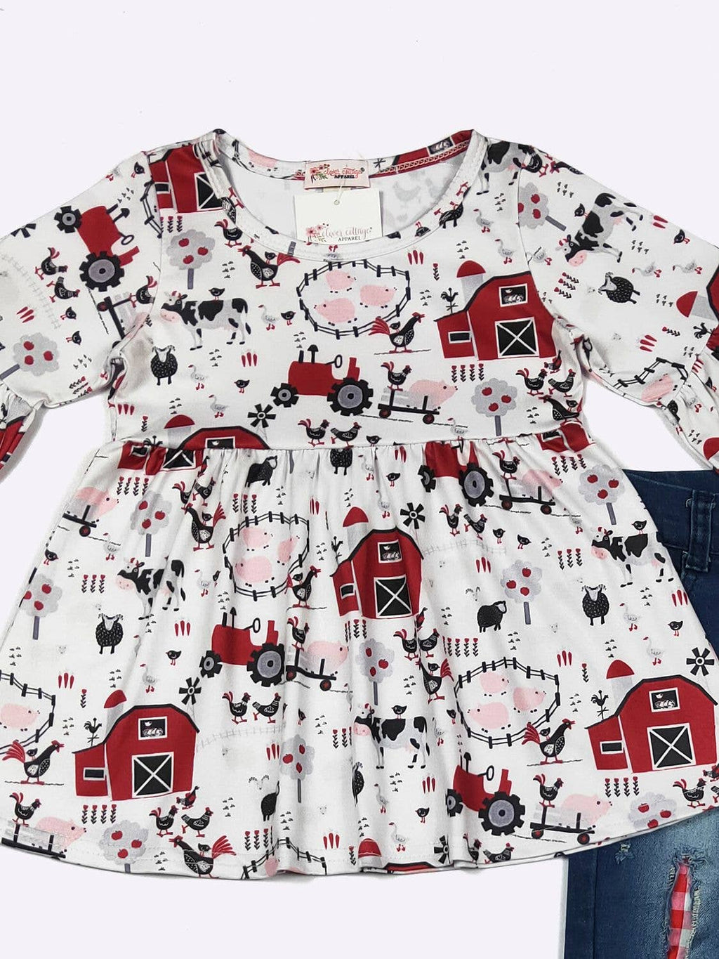 Red Barn Girls Set