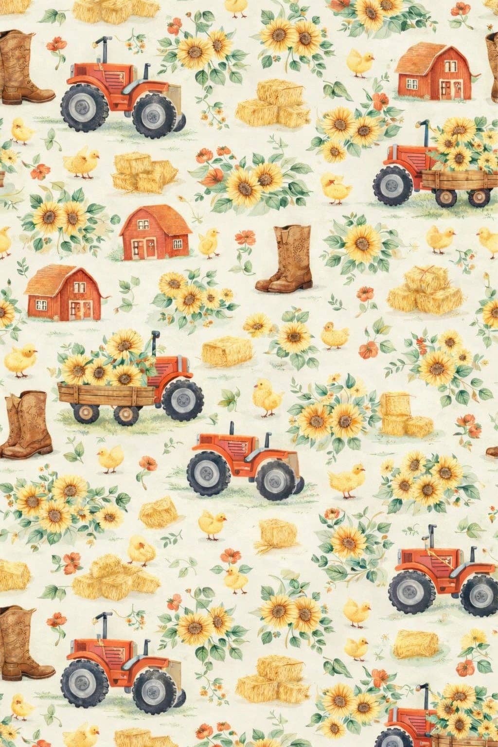I Love you To The Farm and Back Bell Pants Set