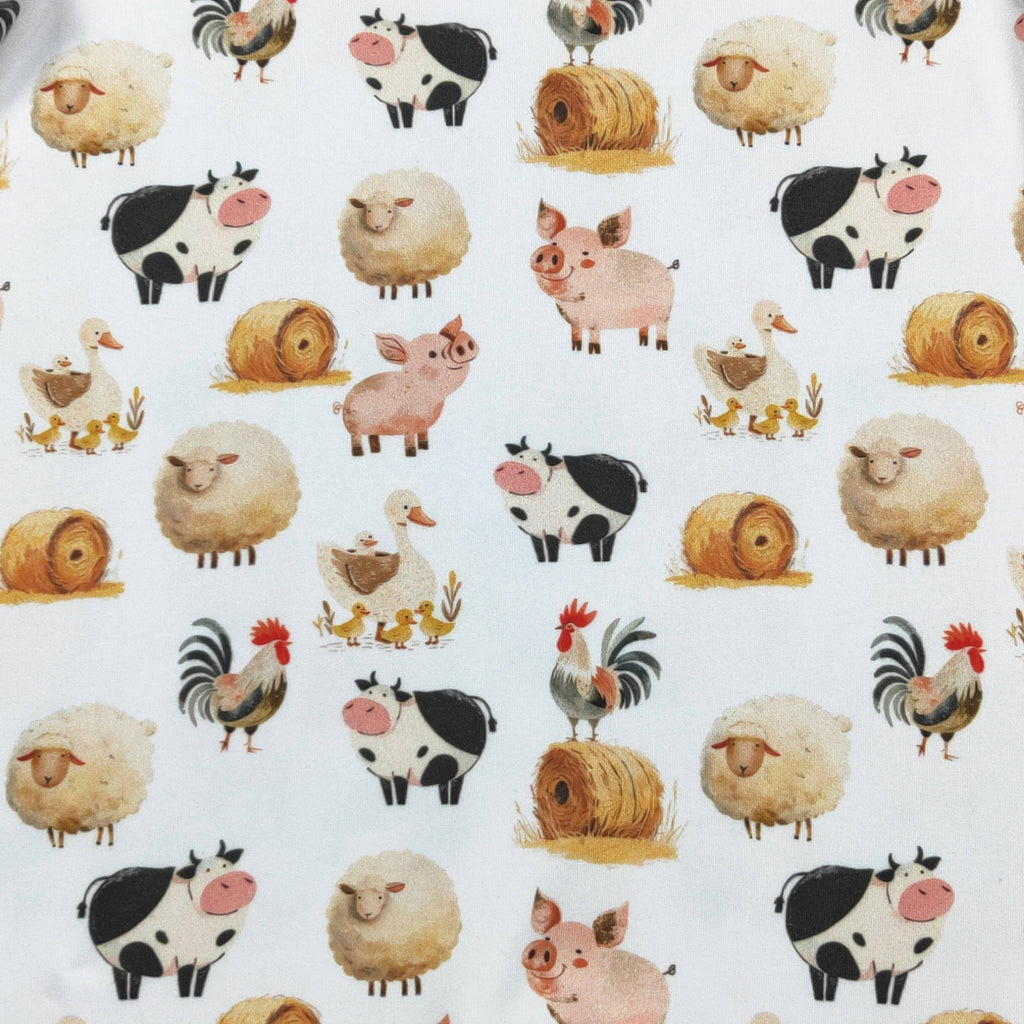Farm Friends Boy Romper