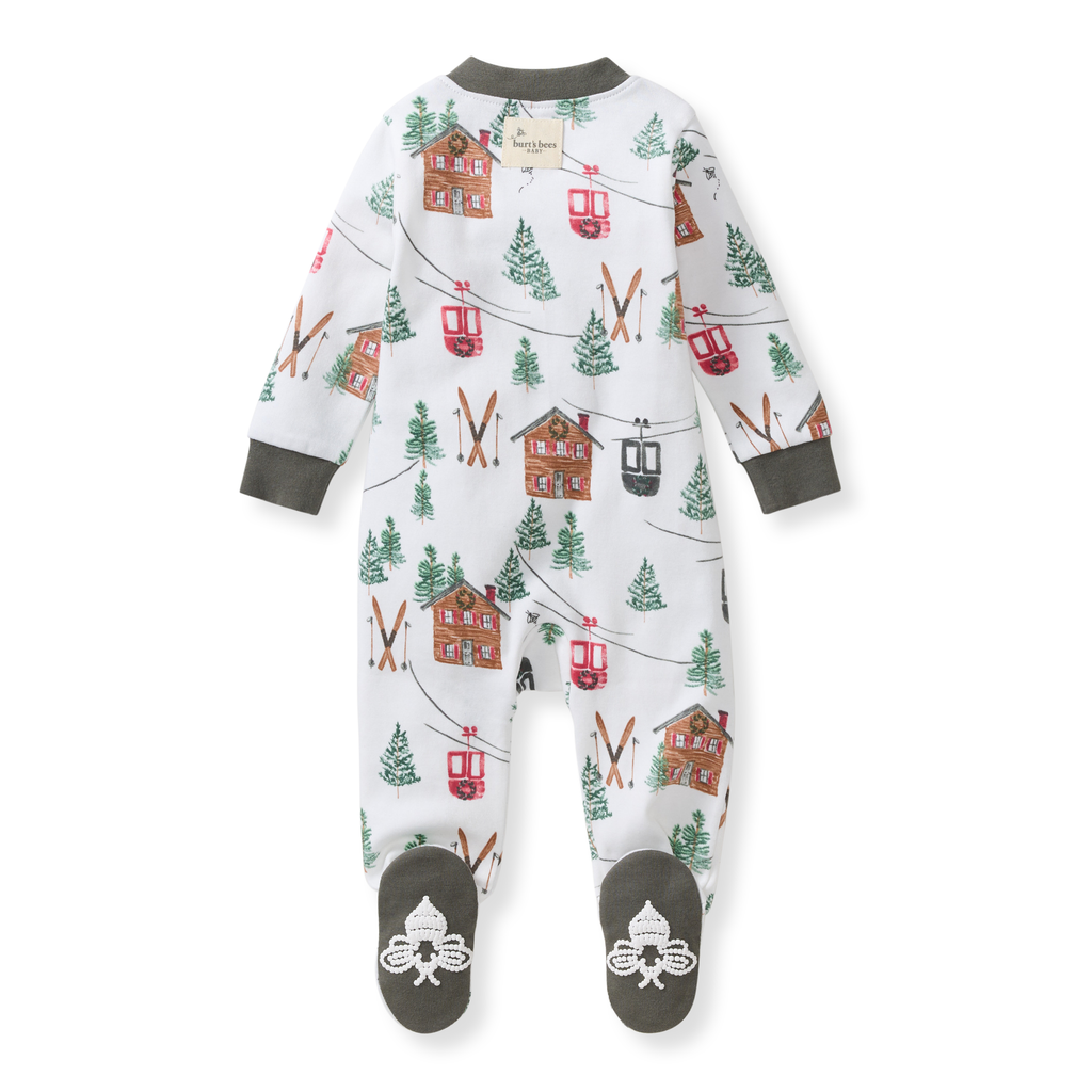 Ski The Alps Matching Family Pajamas