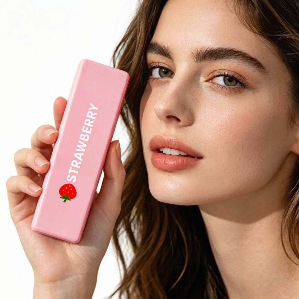 12PCS - Stretchy Strawberry Bar Stress Relief Toy