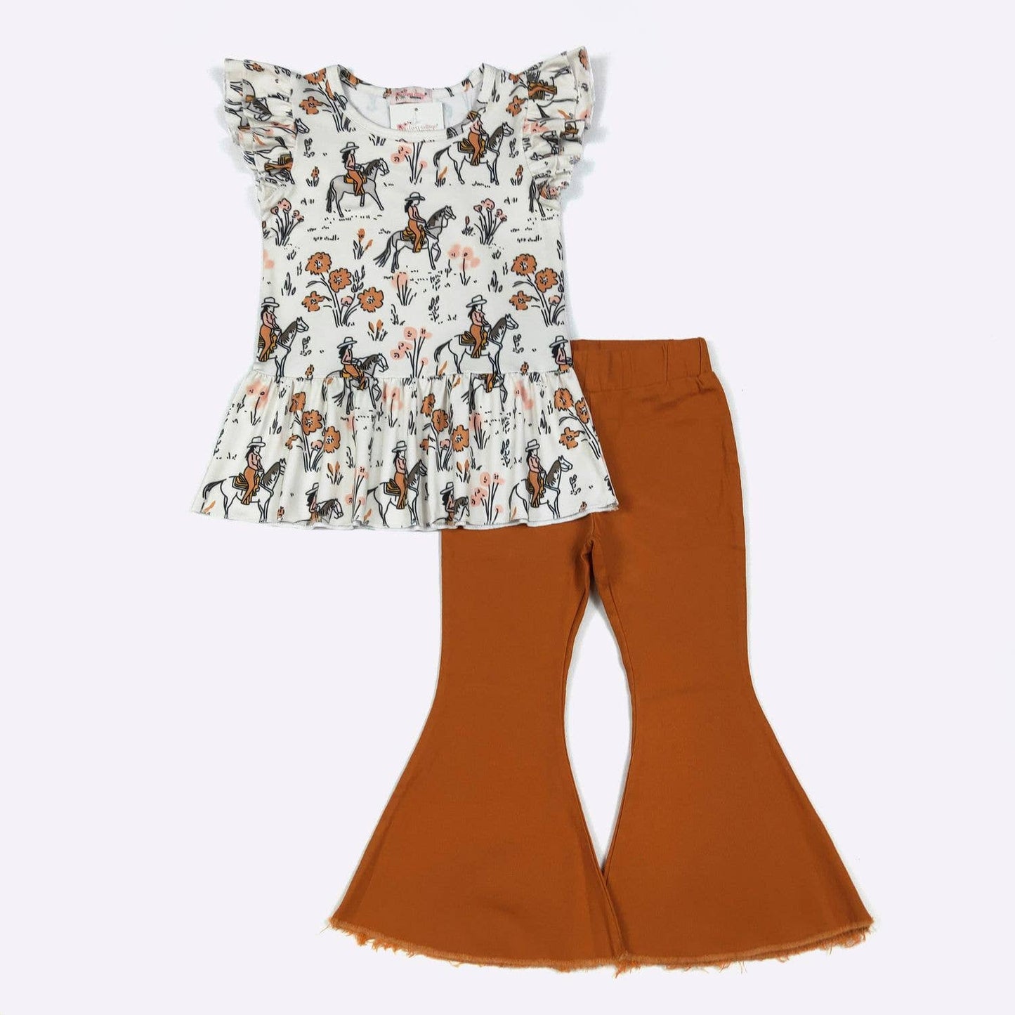 Tawny Cowgirl Girls Set