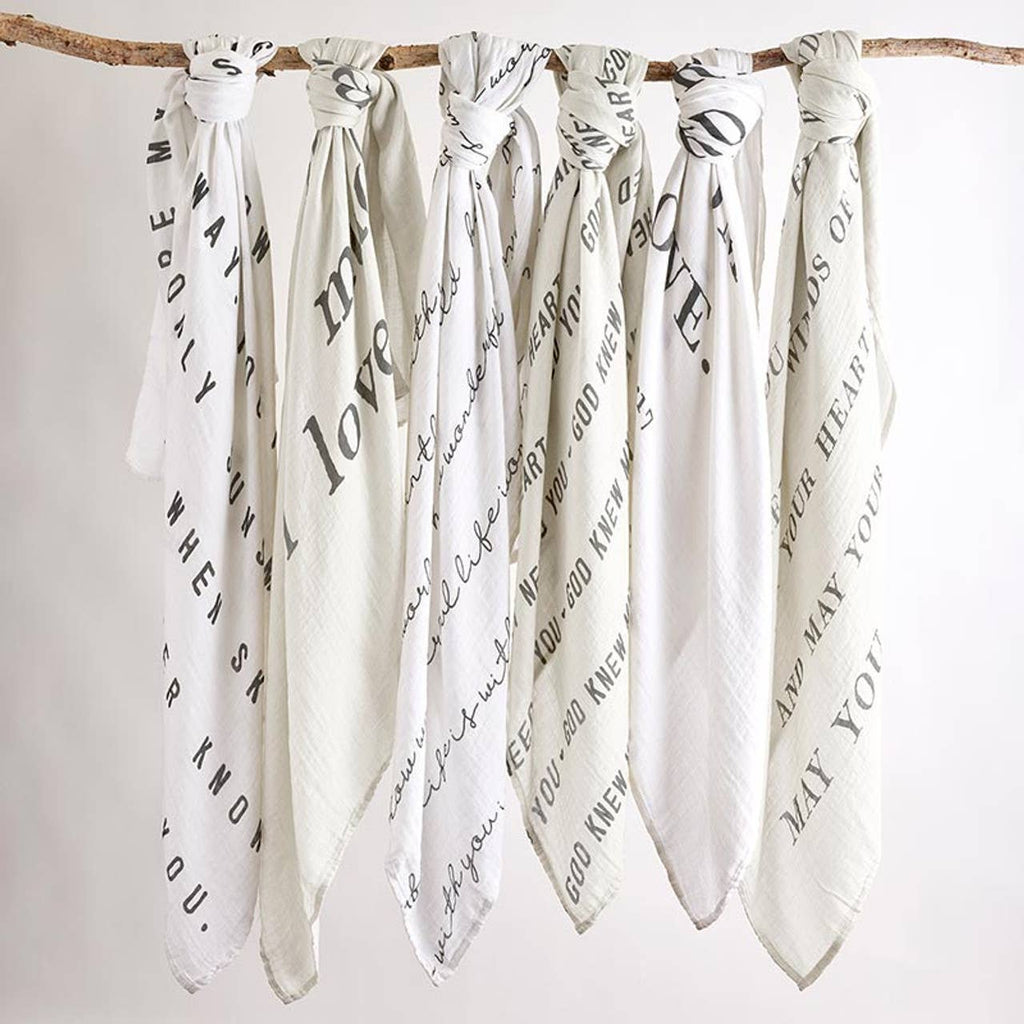 Swaddle Blanket - You'll Never Know Dear