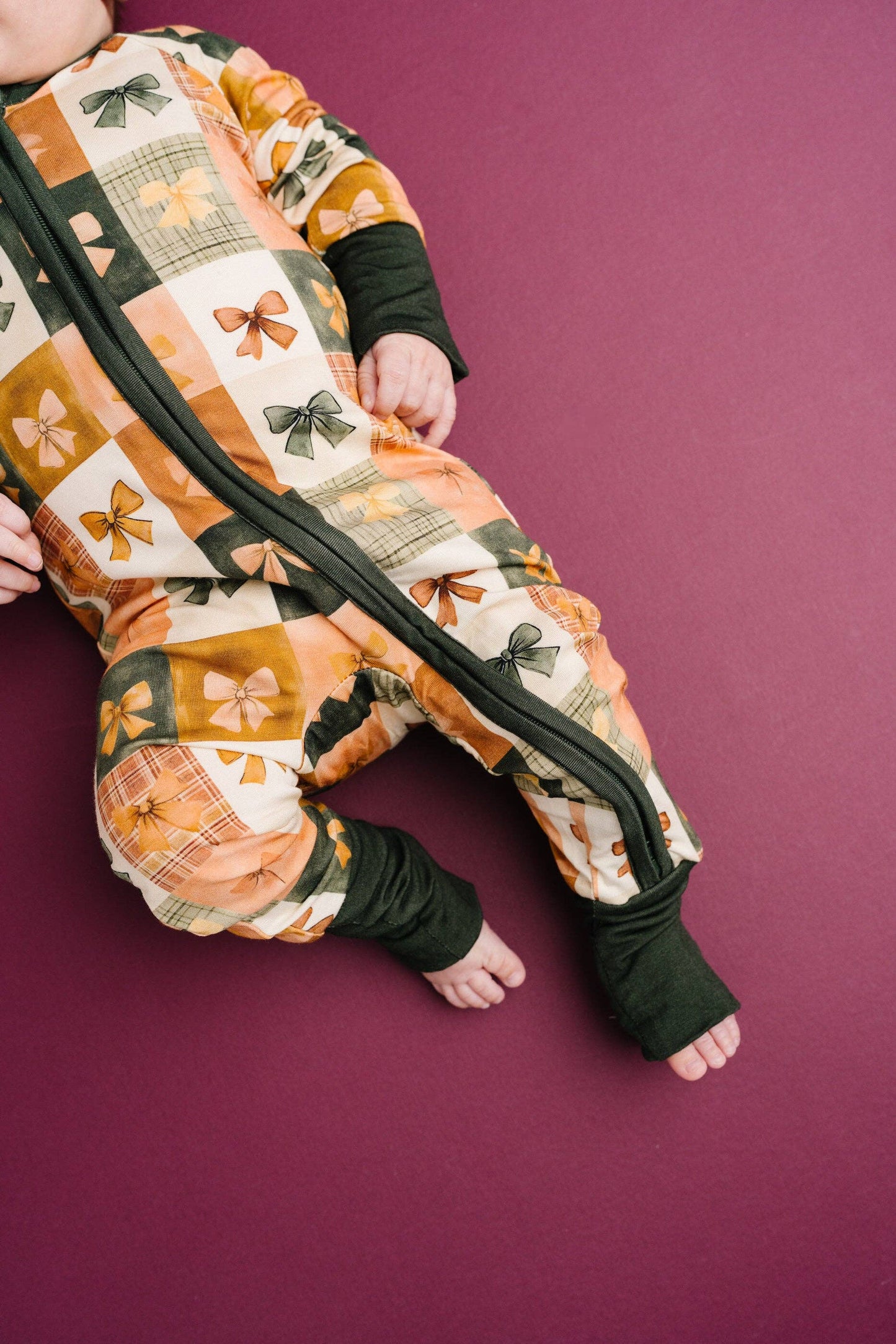 Bow Patchwork Bamboo Sleeper