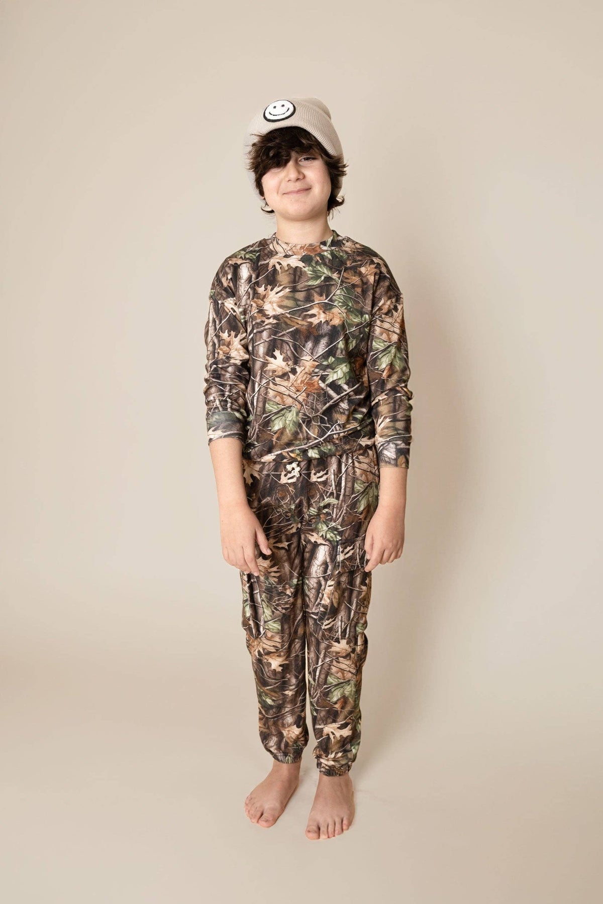 Cargo Jogger Set | Brown Camo